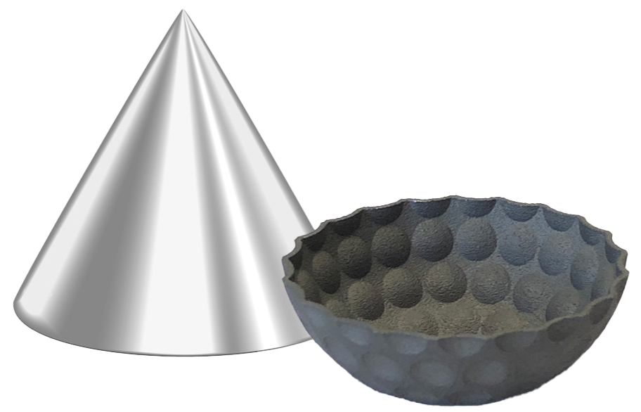 Tantalum Tungsten 3D Printed Parts