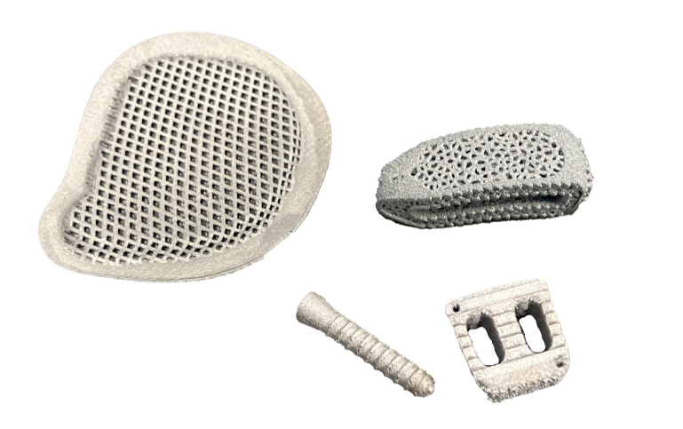Tantalum 3D Printed Parts